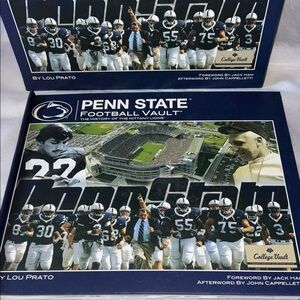 Penn State Football Vault History of Nittany Lions Scrapbook Book Collection